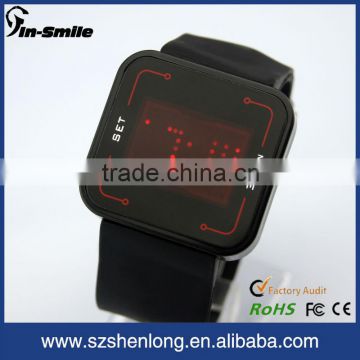 led watch, watch led, water resistant led watch