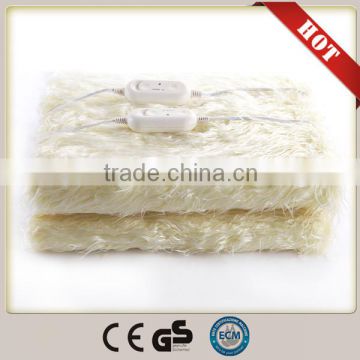 High quality soft double switch electric blanket