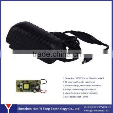 12V 1.5A 18W AC Adapter