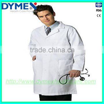 2015 New Products Medical Lab Coat with Knitted Cuff