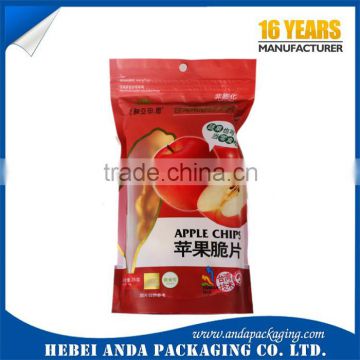 Alibaba wholesale stand up pouch plastic package bag for dried fruits