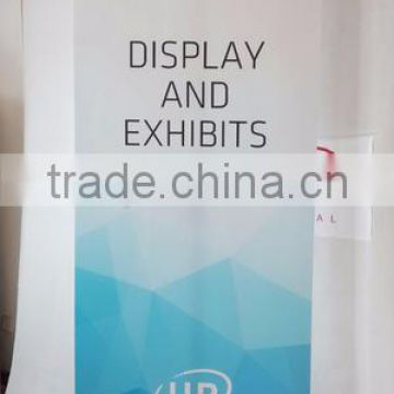 Aluminum frame mobile stands fabric store display