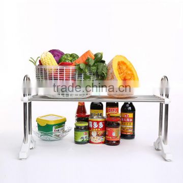 S/S+ABS 53*22.5*29.5 Hot products stainless steel kitchen storage rack