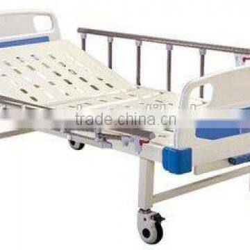 Safety,comfort,beauty hospital beds/Applied two crank manual hospital bed/good quality Sickbed