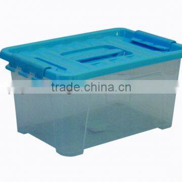 Plastic transparent storage box