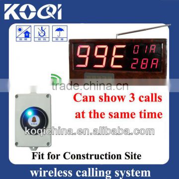 Wireless Elevator Bell System for Construction Site