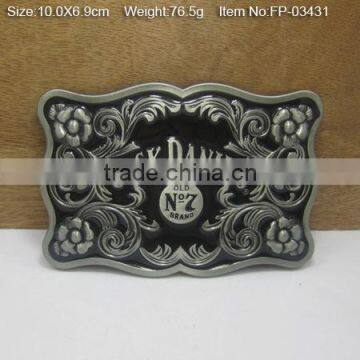 Cross Belt Buckle With Rhinestones Plain Plate Buckle For 2 1/4" Belts photo-5