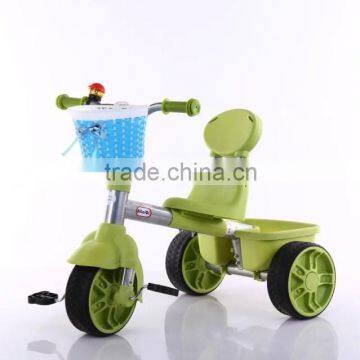 Kids Tricycle Parts With Back Seat / Kids Double Seat Tricycle / Plastic Tricycle Kids Bike photo-6