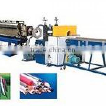 PE Foamed Pipe Making Machine PE Foamed Stick Extrusion Production Line