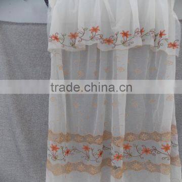 2014 cheap water soluble embroidered curtain fabric