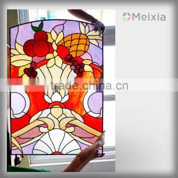 2013-3 customized wholesale tiffany style stained glass panel