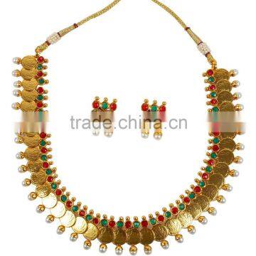 Indian Stunning Ginni Temple Design Necklace Sets photo-2
