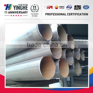 China wholesale astm round erw welded black steel pipe