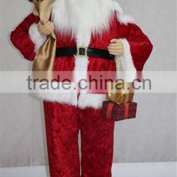 CFA05001A 60 inch animated singing dancing santa with battery playing saxophone