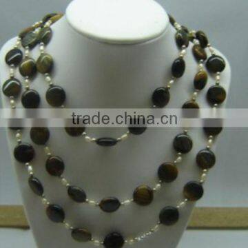Fashion jewelry necklace gemstone beads necklace