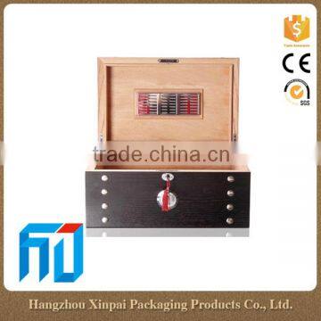 Large Storage Wooden Humidor Cigar Watch Box