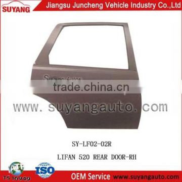 SUYANG LIFAN 520 metal parts rear door alibaba china auto parts