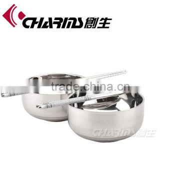 Popular&promotional stainless steel kitchen tool set with chotsticks