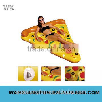 Best Sale Inflatable Floating Pizza Shape Boat for Adults photo-5