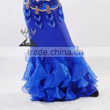 2014 Sexy Belly Dance Skirt , Long Ballroom Dancing Dress (QC1356)