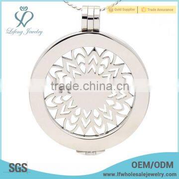 Best quality coin floating pendant locket,love locket jewelry