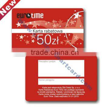 High Quality pvc id card Laminated Card