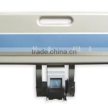 Plastic hospital bed side rail