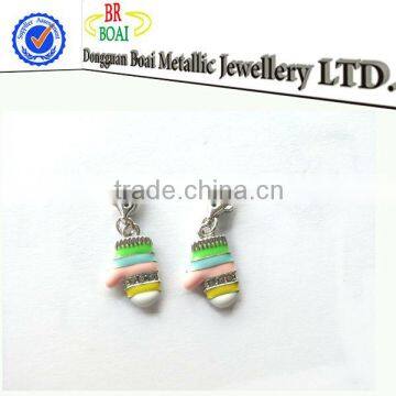 enamel glove charm