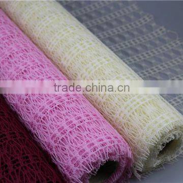 Yiwu supply 50 cm flower wrapping mesh supplier