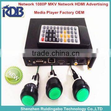 RDB Factory OEM Network Motion sensor Ad Player DS009-147