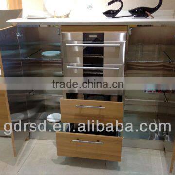 stainless steel kitchen cabinet