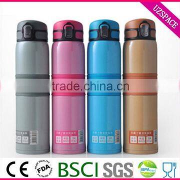 304 Stainless Steel double wall bottles 480ml for daily use