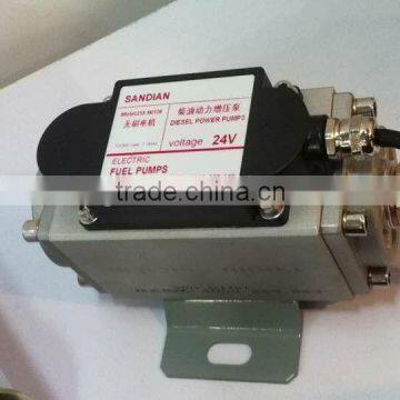 Excavator fuel pump