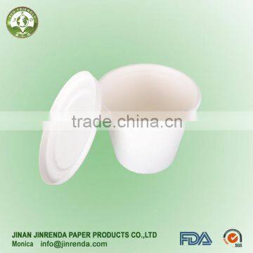 Disposable Sugarcane Pulp Coffee or Tea Cup