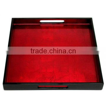 Decorative plastic antique tray