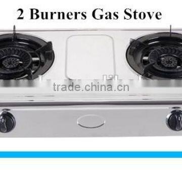 double burners gas stove GS-8207