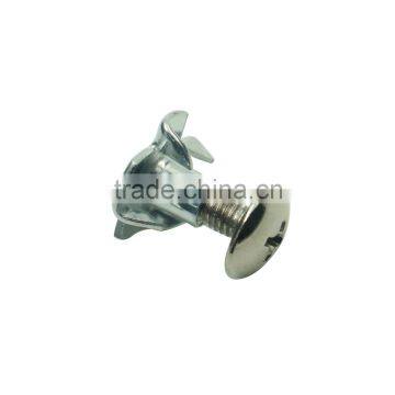 Wholsale manufacturer Phillips head machine screw with claw nut