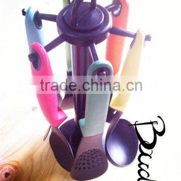 2016 New 6pcs Colorful FDA/LFGB Nylon Kitchen Tools With Holder BD-N7788 photo-3