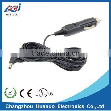 12v car cigarette lighter to right angle dc power plug