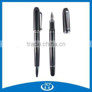 Black Ink Metal Fountain Pen Calligraphy Pen