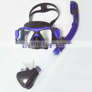 Professional provide durable Scuba diving equipment swim mask snorket set