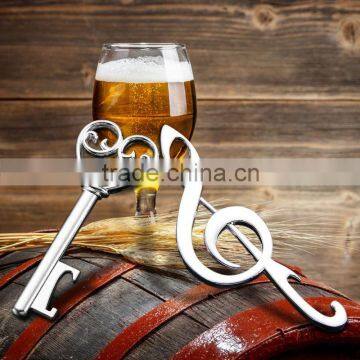 Creative Music Symphony&Key Shaped Beer Bottle Opener Birthday Wedding Gift Decoration