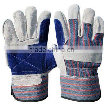 Double Palm Leather Gloves, Double Palm Gloves, Leather Safety Work Gloves