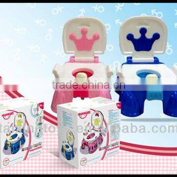 Cartoon Pedestal Pan Toilet Toys With Music for kids