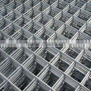 black welded wire fence mesh panel