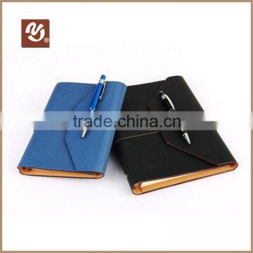 leather folding notes notebook