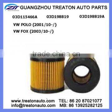 OIL FILTER 03D115466A 03D198819 03D198819A FOR VW POLO 01- FOX 03-