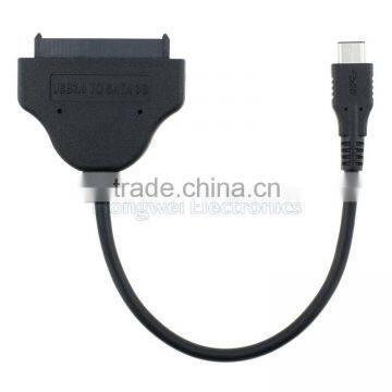 Real SATA 3.0 Cypress / ASMedia USB 3.1 Chips Type C to SATA 22pin Adapter photo-5