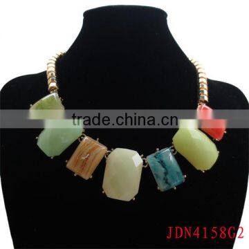 Imitation Agate Necklace Wholesale Jewelry for Women