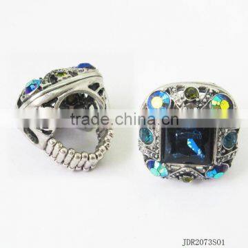 9 stones stretch ring